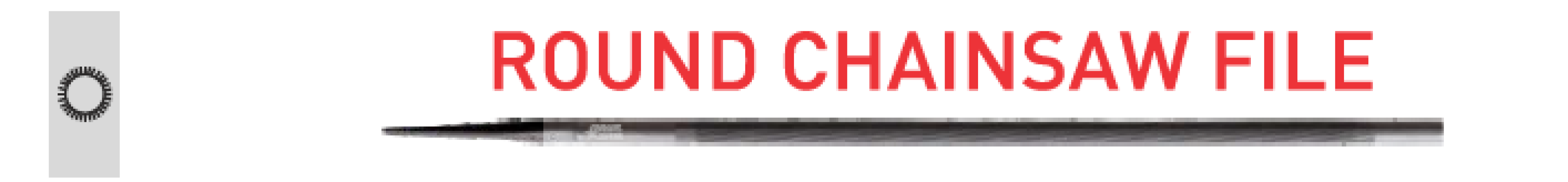 special files - round chainsaw file