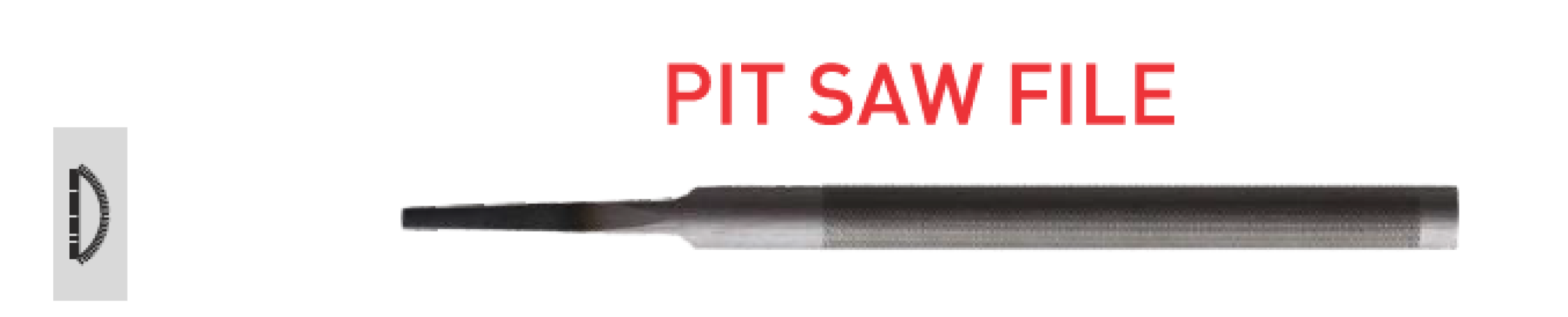 saw file - pit saw file