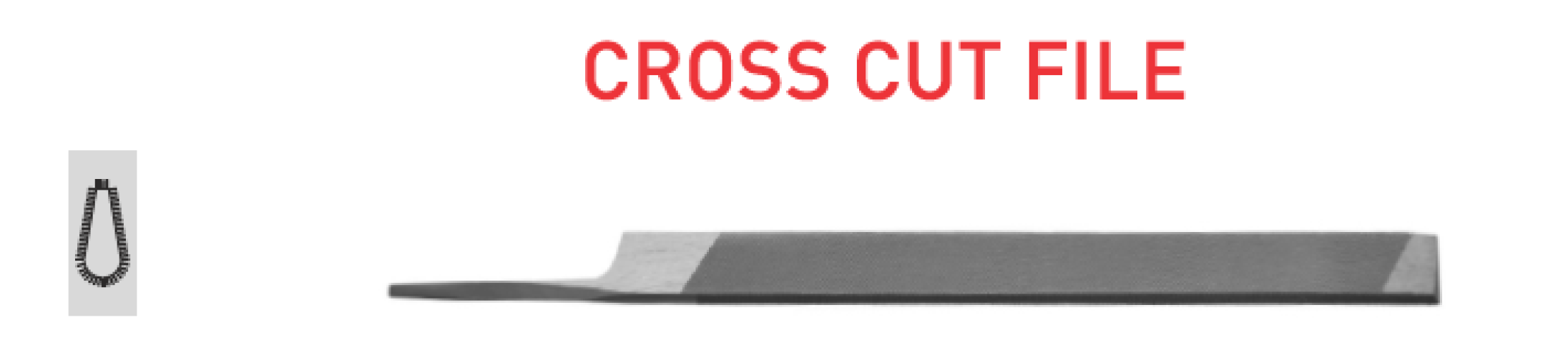 saw file - cross cut file