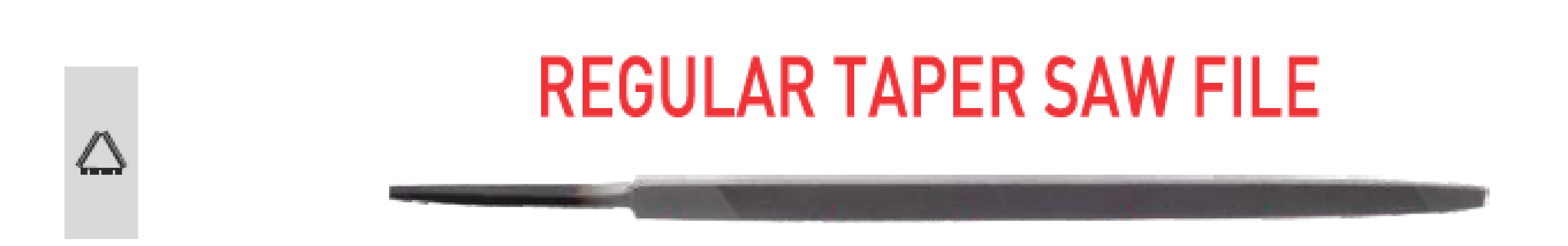 saw file - regular tape saw file
